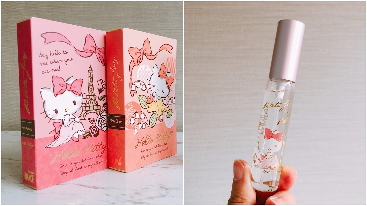 日系香水Petit Joy找來Hello Kitty一起環遊世界！專屬台灣的香氛筆聞起來是柑橘、伯爵茶的花果茶香調