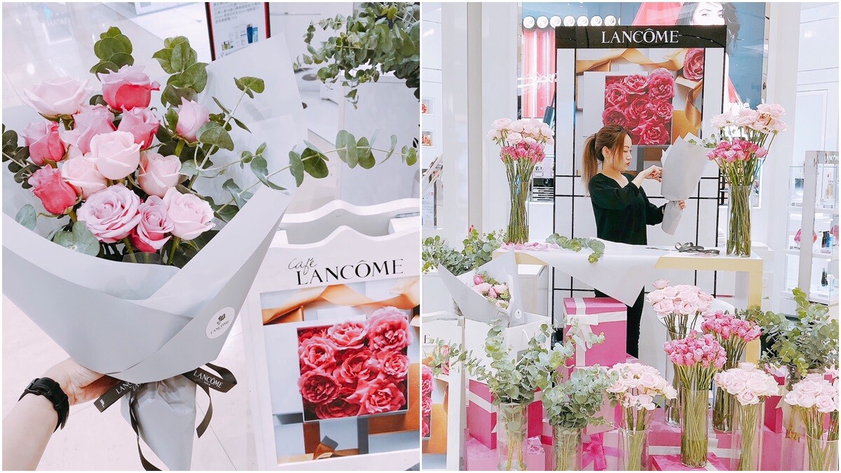 太懂媽媽的心！蘭蔻為母親節打造期間限定《法式玫瑰花店》，還能免費獲得法式玫瑰花束禮