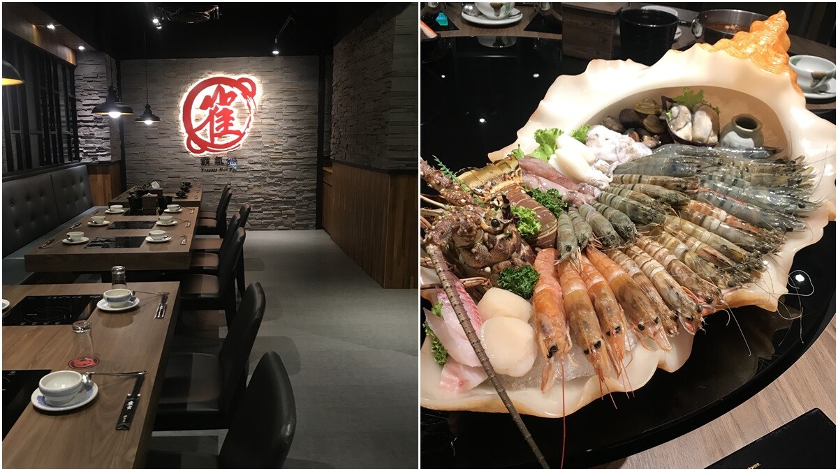 一艘滿滿蝦子、干貝、生蠔、龍蝦的海鮮船吃完絕對會痛風！香港、日本、西班牙遊客來台都會來吃這間「崔官霸氣鍋」