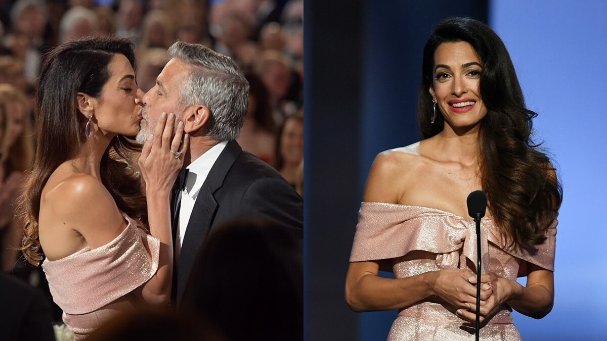 35歲那一年遇上了真命天子！喬治克隆尼嬌妻Amal Clooney首度公開告白：「我永遠不會想和其他人在一起。」