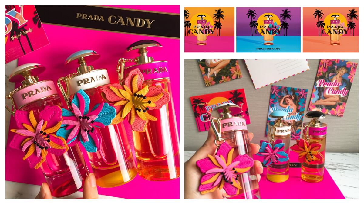 只送不賣！Prada Candy推出俏皮可愛的限量皮革熱帶花卉吊飾 用熱帶花卉迎接盛夏假期！