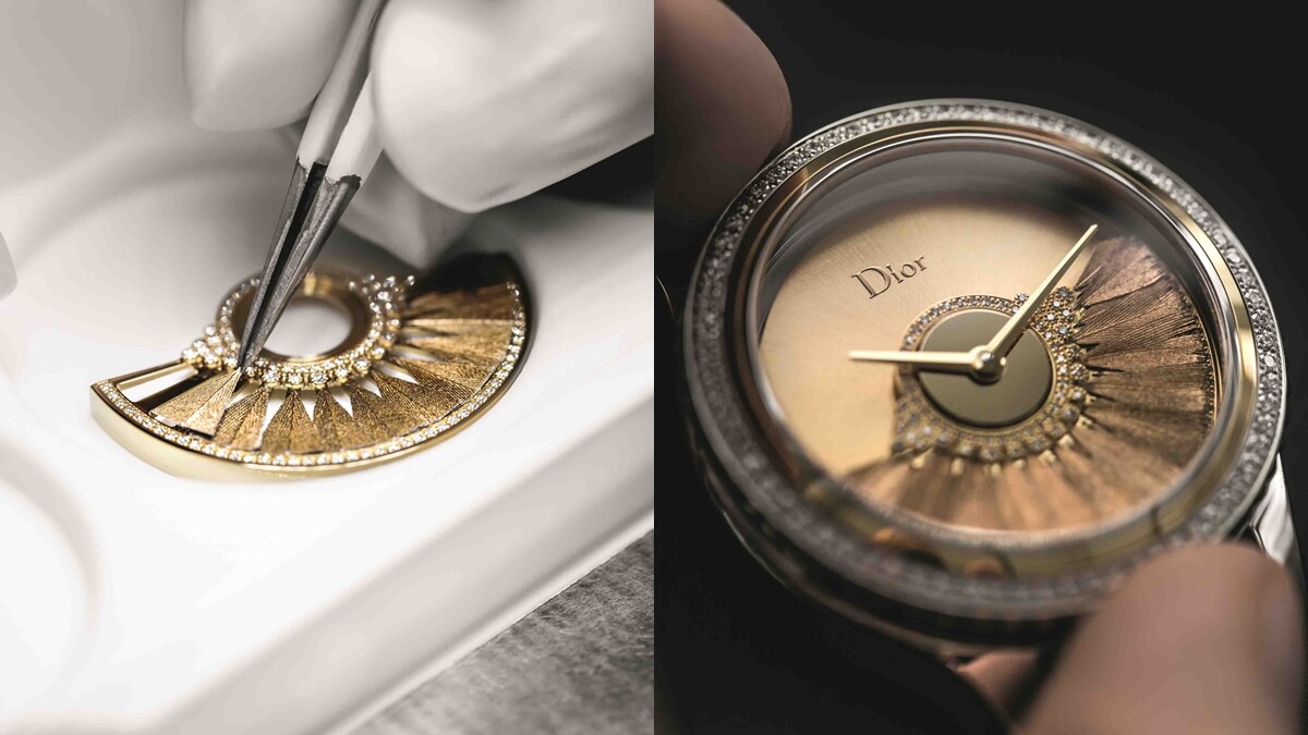 【鐘錶小學堂】靈感來自高級訂製服裙擺！Dior Grand Bal系列腕錶的絕美面盤設計，原來藏有這項秘密技術…