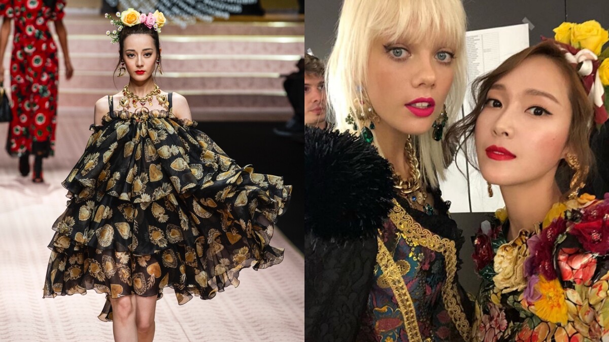 潔西卡、迪麗熱巴都走上伸展台，Dolce&Gabbana 2019 春夏大秀超熱鬧