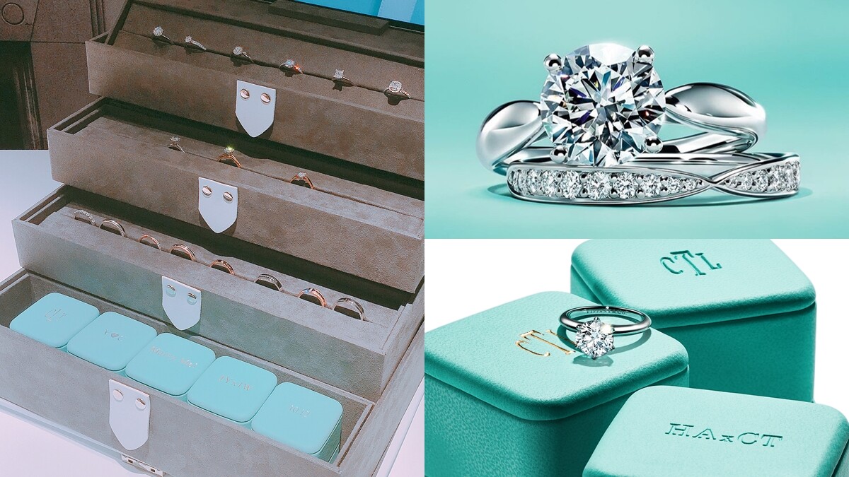 Tiffany & Co. 史上首次訂製鑽戒服務！款式、鑽石、材質、小藍盒…全都能指定，不只夢幻更有紀念意義！