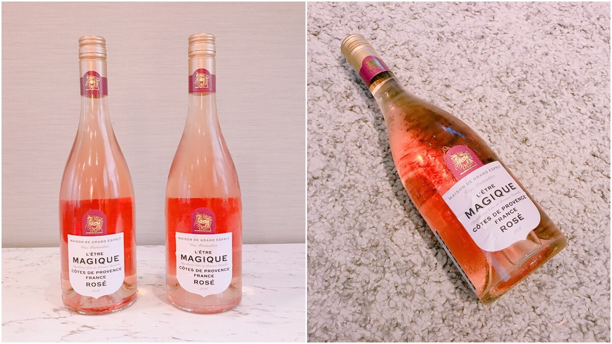 一整瓶的鮭魚淡粉色讓少女心再現！艾斯莊園「普羅旺斯粉紅酒」滿滿莓果、野花的甜美果香