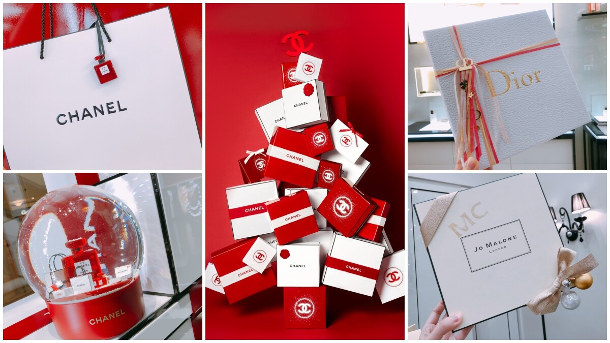 最夢幻聖誕禮物包裝集合！Dior幸運之星四色緞帶、香奈兒紅色禮物、Jo Malone London自選小吊飾與字母印章