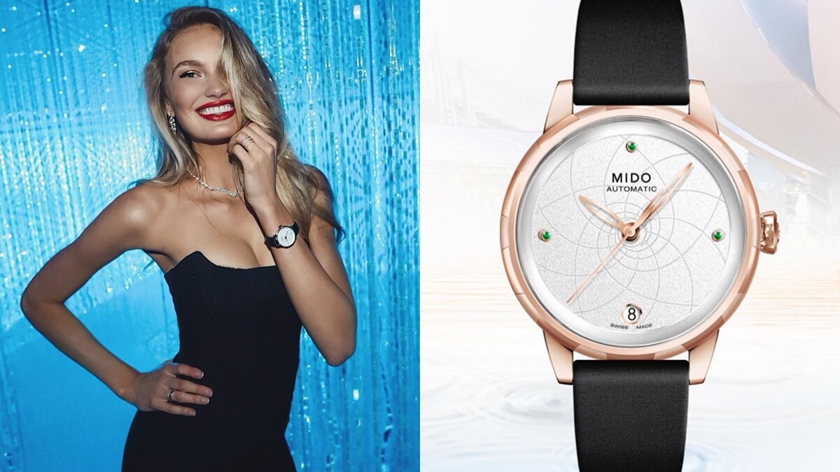 Mido美度表與維密天使Romee Strijd攜手設計，定義當代與未來的時髦女錶