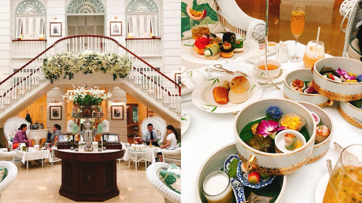 說了這麼久，你們什麼時候來？「曼谷文華東方」酒店「Author’s Lounge」下午茶，每一口都是幸福的滋味～