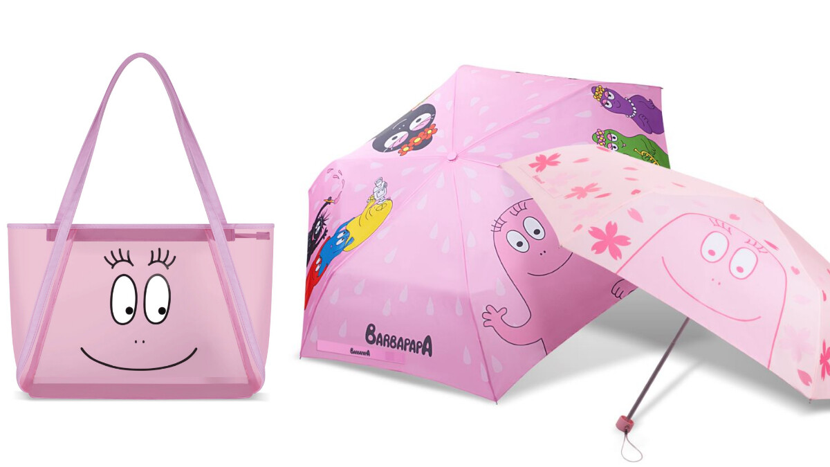 粉紅摺疊傘、透明包...全家「泡泡先生」家族超萌集點來了，每一款都療癒想收