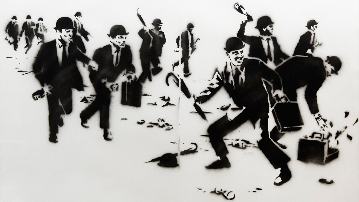 神秘藝術家現身台灣！班克斯（Banksy）首場台灣作品展《班克斯：叛逆有理》BELLAVITA 登場