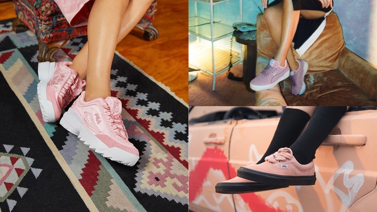 春天就是要「微霧櫻花粉」！直接鎖定New Balance、FILA、PUMA、REEBOK、adidas Originals…這8雙夢寐以求的粉嫩鞋款