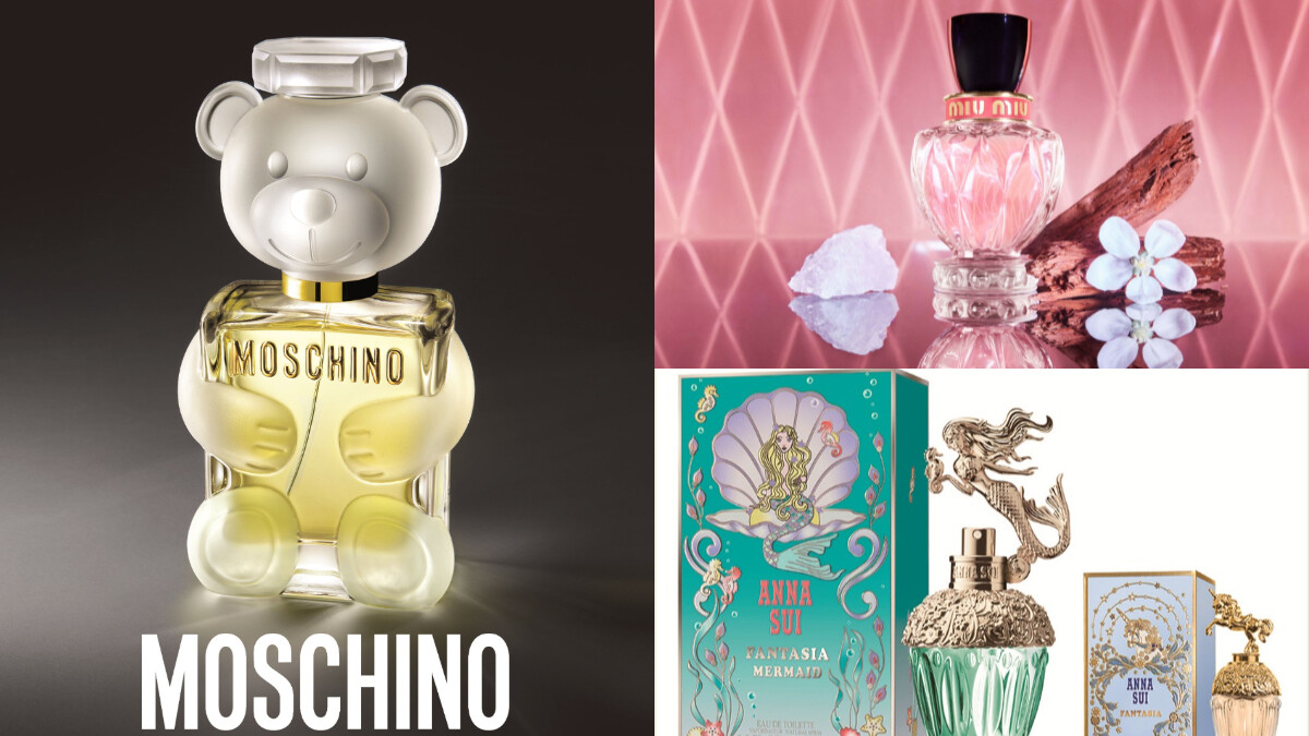 男朋友送禮絕不出錯！Miu Miu玩轉女孩香氛、Moschino全新小熊2.0香水、還有Anna Sui童話美人魚香水…2019香氛寵兒在這裡！