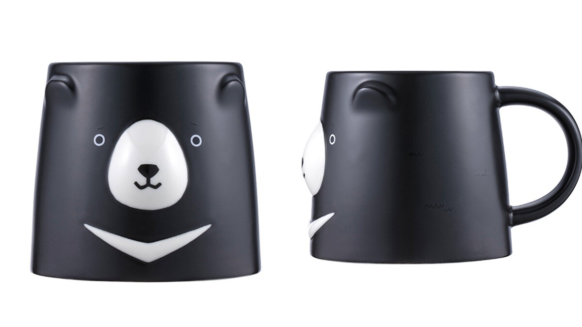 超萌台灣黑熊馬克杯來了！星巴克響應世界地球日，推出台灣保育動物限量杯款、手袋