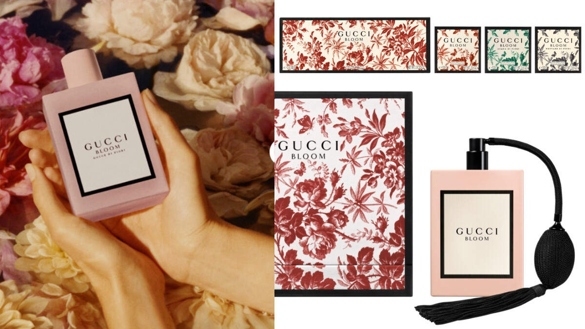 Gucci Bloom花悅香氛推出限量身體系列 還有瓶身神美的華麗復刻版淡香精！