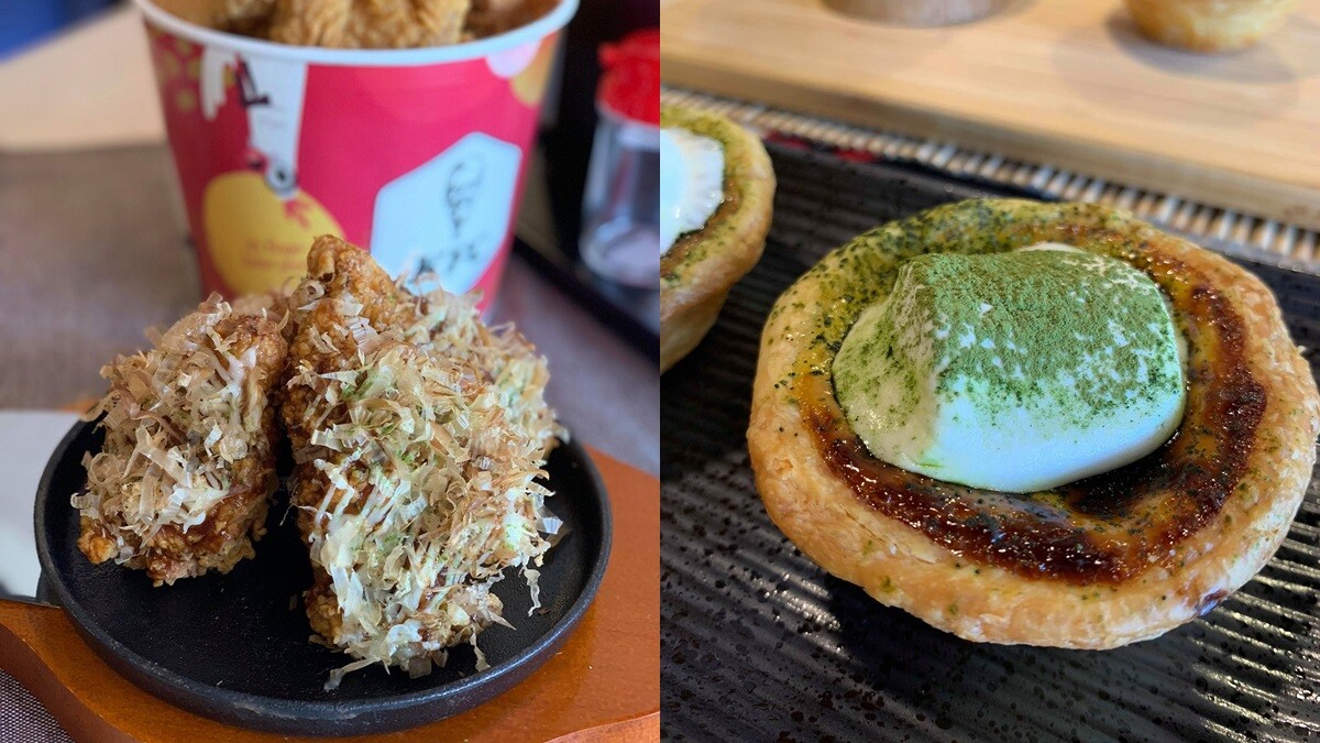 肯德基蛋撻新口味來了！全新抹茶雲朵蛋撻登場，大阪燒日式脆雞驚喜上市