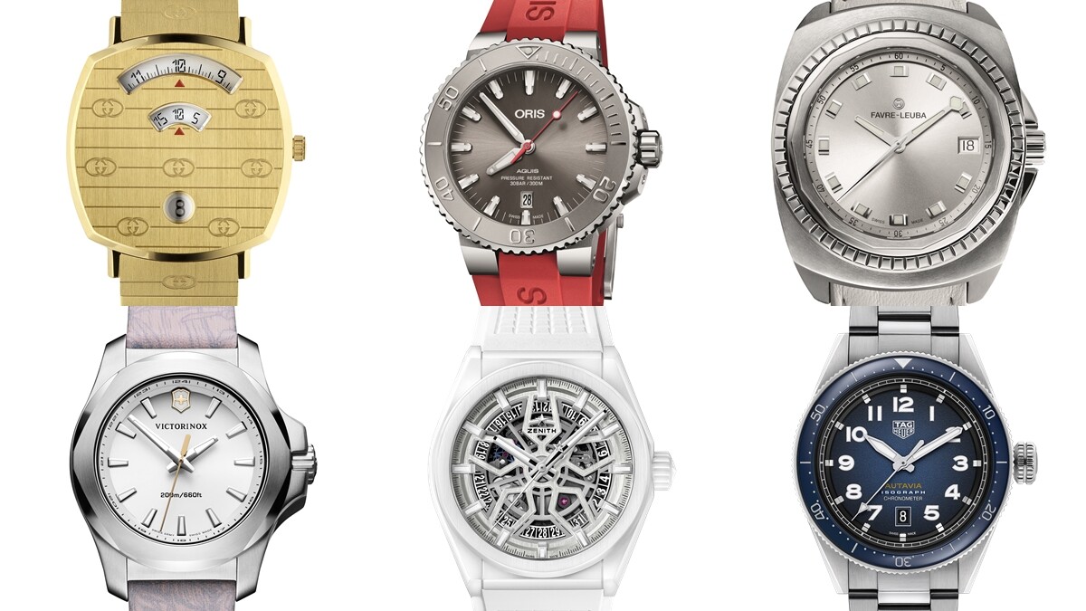 Gucci超時髦中性腕錶、 Oris以潛水錶拋出環保議題...瑞士Baselworld巴塞爾鐘錶展速報 (2）