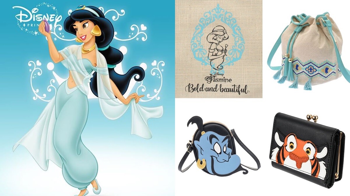 連渡假必備的編織包都有！特搜迪士尼電影《阿拉丁》7款手袋，還有茉莉公主系列
