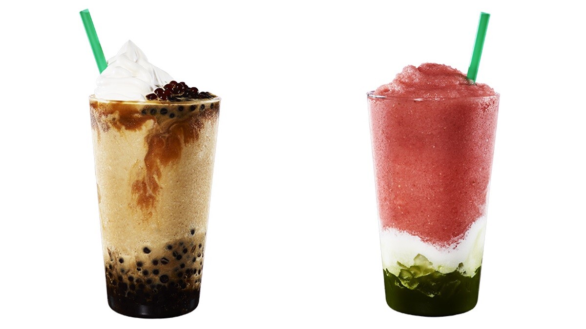 這2款夏日口味要喝起來！星巴克推出西瓜荔枝蘆薈、星巴克咖啡星球星冰樂