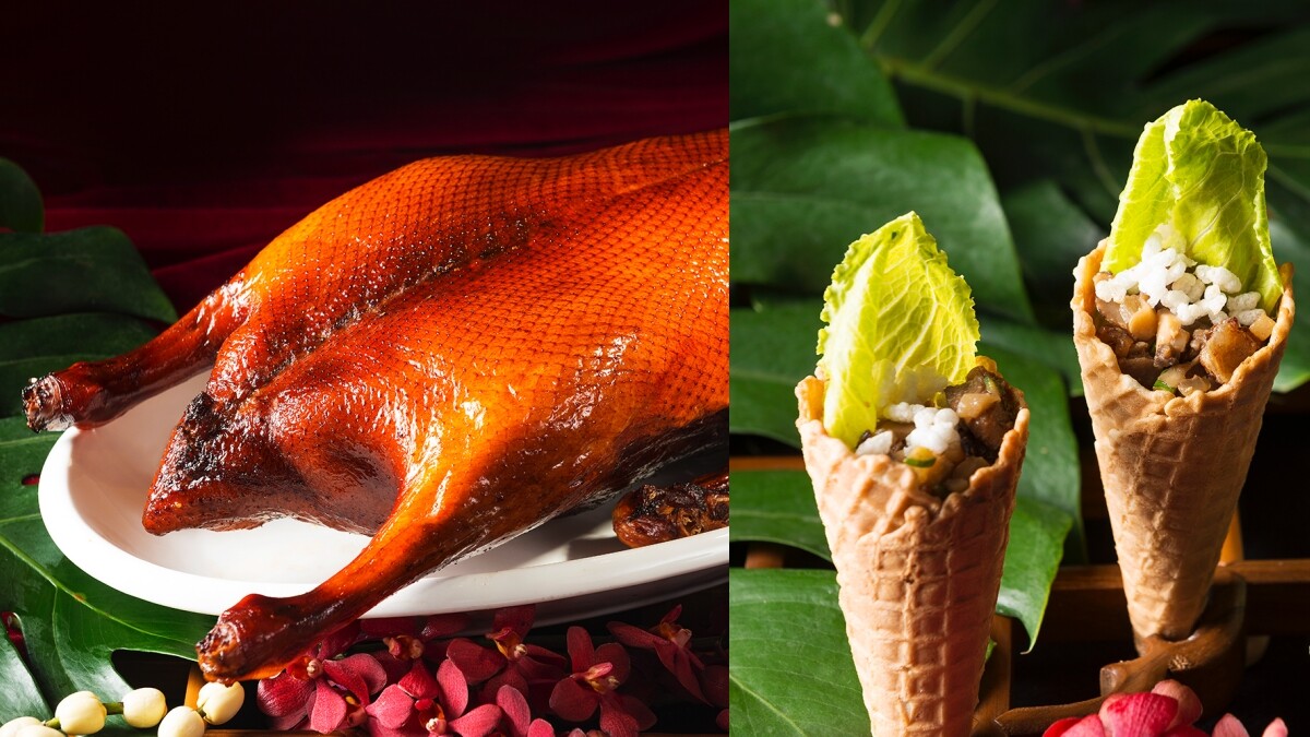 吃貨遊宜蘭必嚐！礁溪寒沐酒店推「一鵝六吃」創意料理，經典港式燒鵝、鵝鬆脆香酥甜筒，逼人口水直流