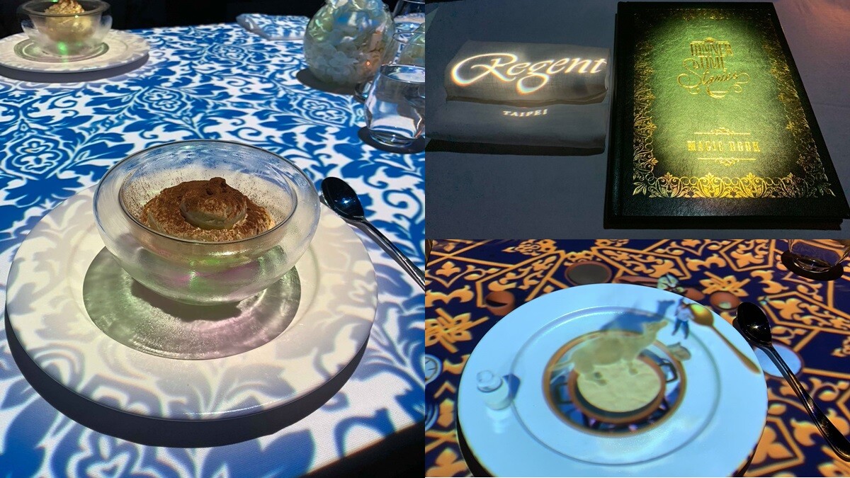 世界上最小的迷你餐桌小廚師回來了！晶華酒店推出全新3D投影小廚師馬可波羅東遊記，展開一場魔幻繽紛味蕾旅程