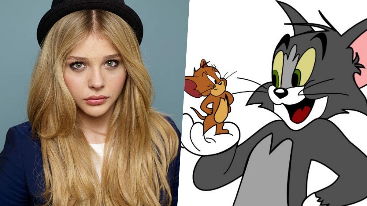真人版電影再加一！《湯姆貓與傑利鼠》女主角將由「超殺女」克蘿伊摩蕾茲出演