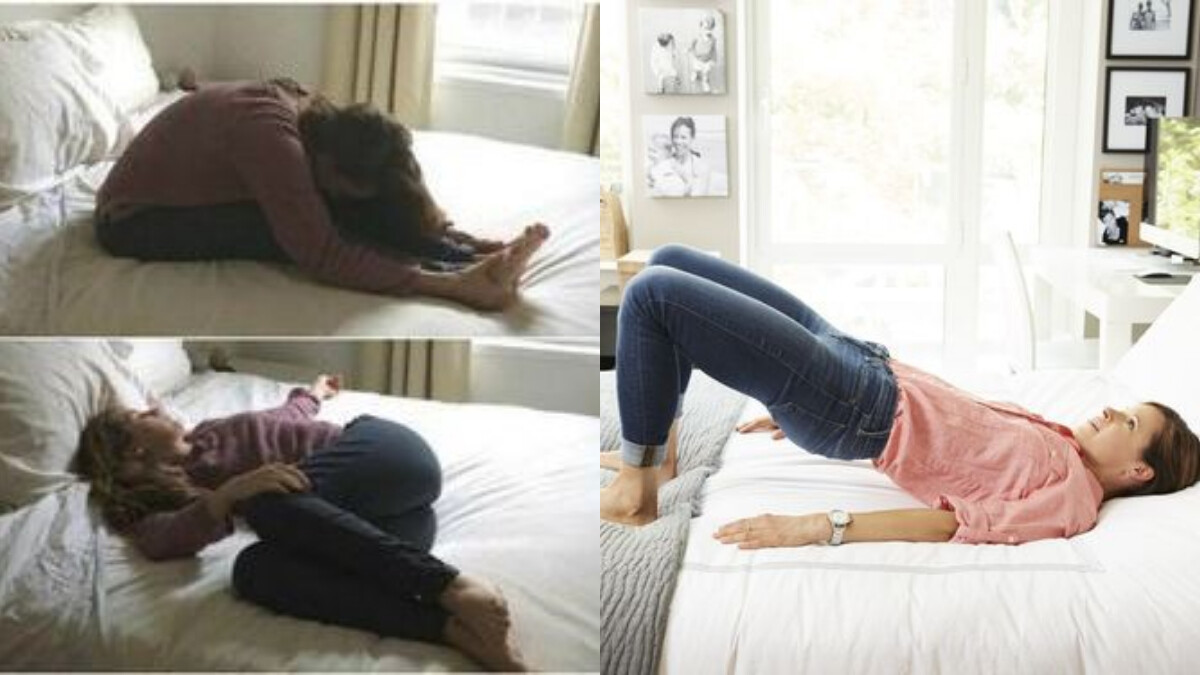【懶人減肥】睡前花7分鐘 在床上瘦腰提臀不是夢！