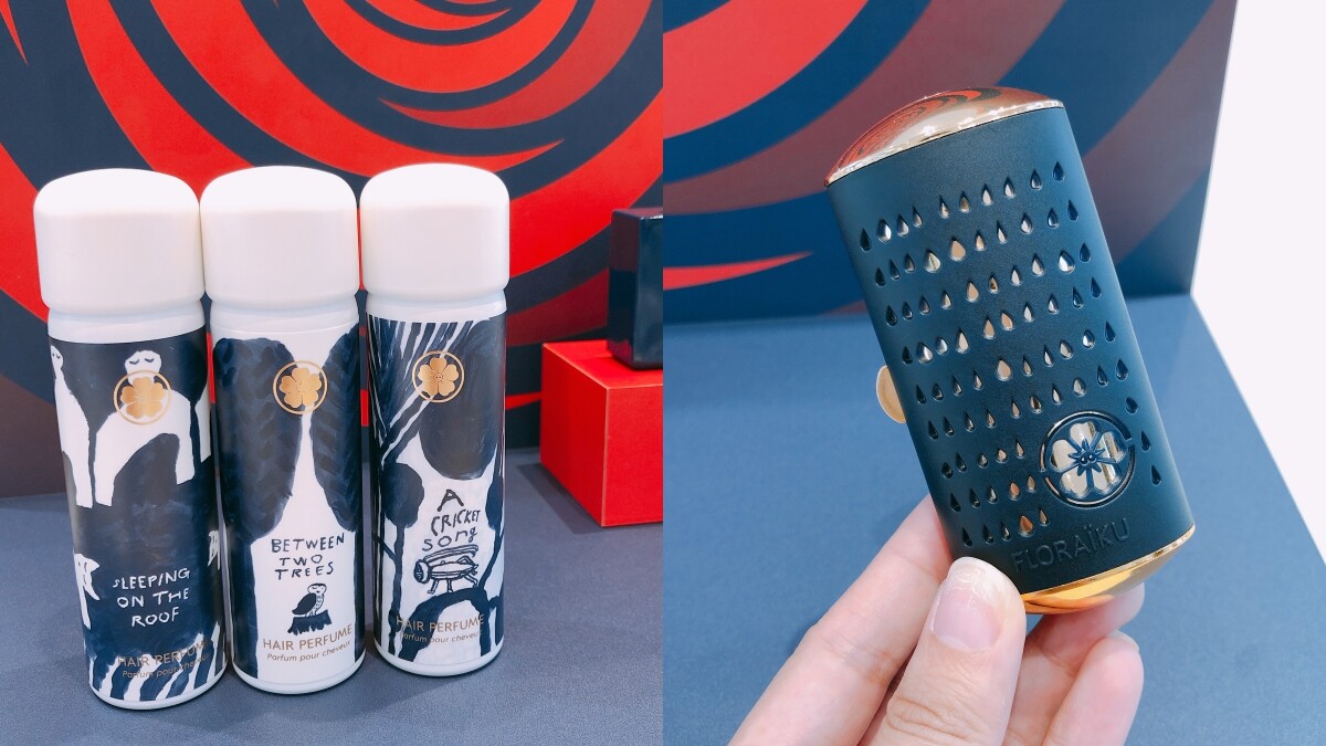 若隱若現的香氛最誘人！日本俳句精品香水FLORAÏKU馥萊儷首度推出髮香噴霧、車用擴香