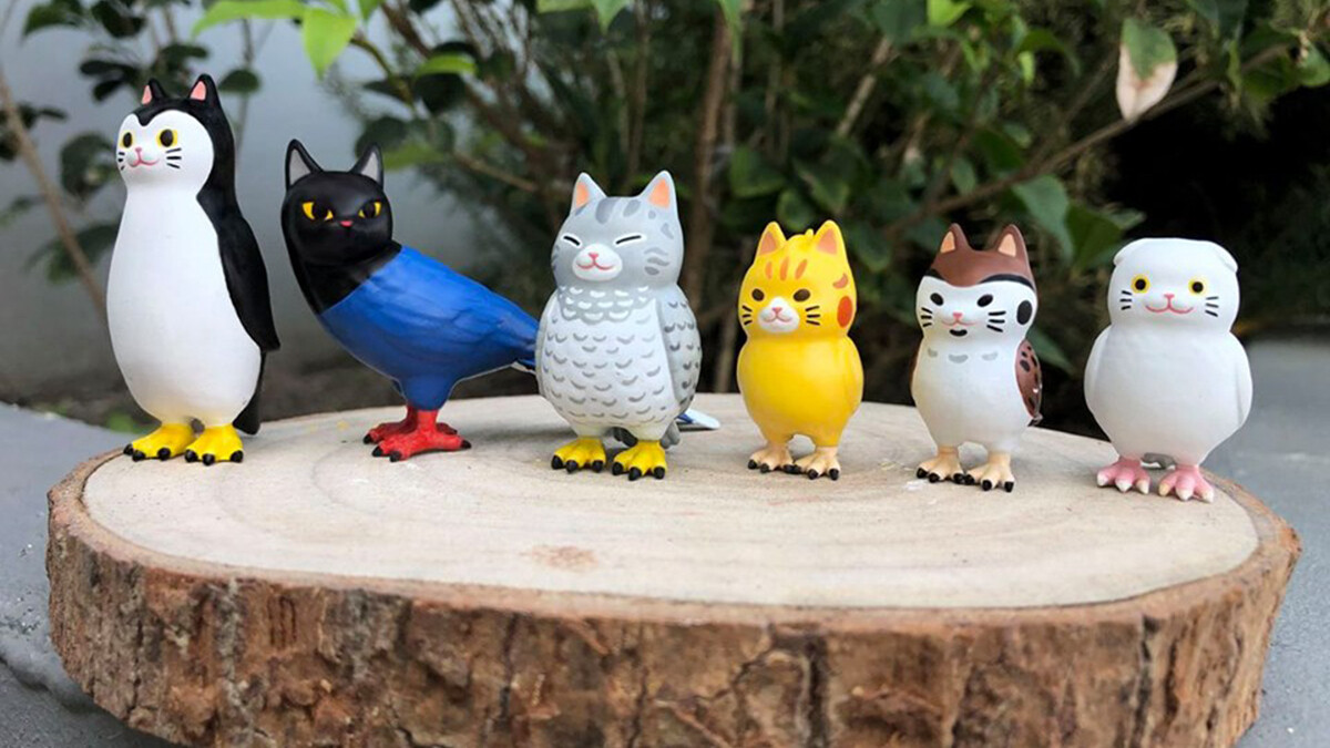 貓奴們預備備！台灣品牌推出超可愛「貓鳥」公仔，貓面鳥身的模樣毫無違和感