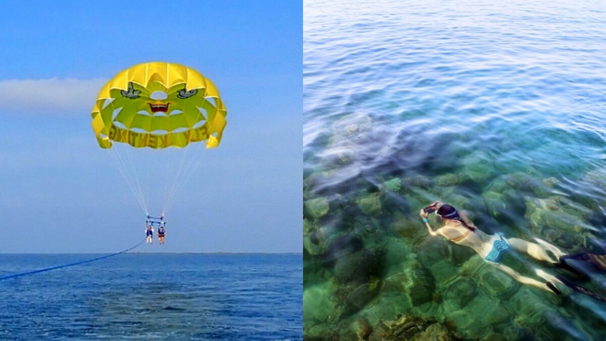 在海上飛行刺激又舒爽！「海上拖曳傘」超值得一試，360度無敵海景美呆，還能在秘境浮潛好消暑