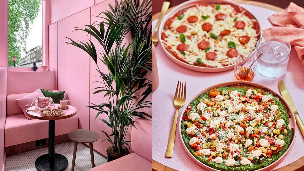 全球最粉紅的PIZZA店！英國倫敦披薩「Humble Pizza」整間粉色裝潢，完全是仙女們的天堂