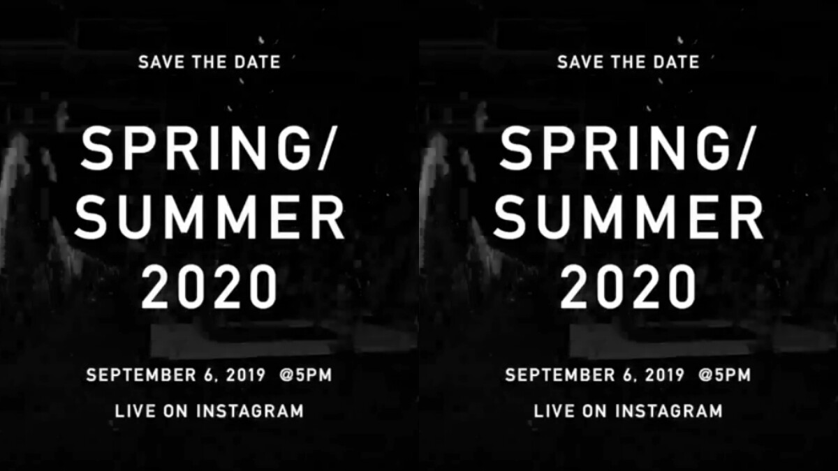 【Live】線上看！Rag & Bone 2020春夏時裝大秀，將在9/7凌晨5點登場