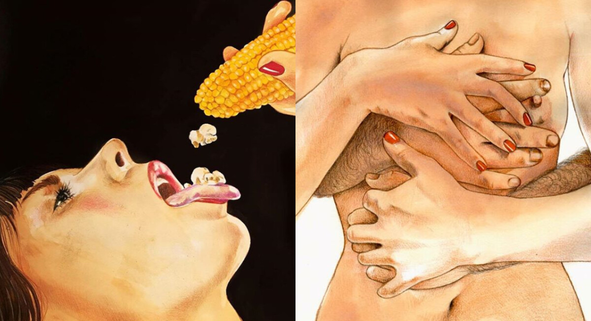  義大利IG情慾插畫家 Frida Castelli：「性是不同個體愉快的結合，而我用繪畫來記錄這些過程。」