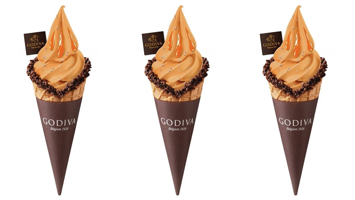 GODIVA推出秋季限定新口味！全新海鹽焦糖霜淇淋，微苦微甜的幸福滋味必來一支