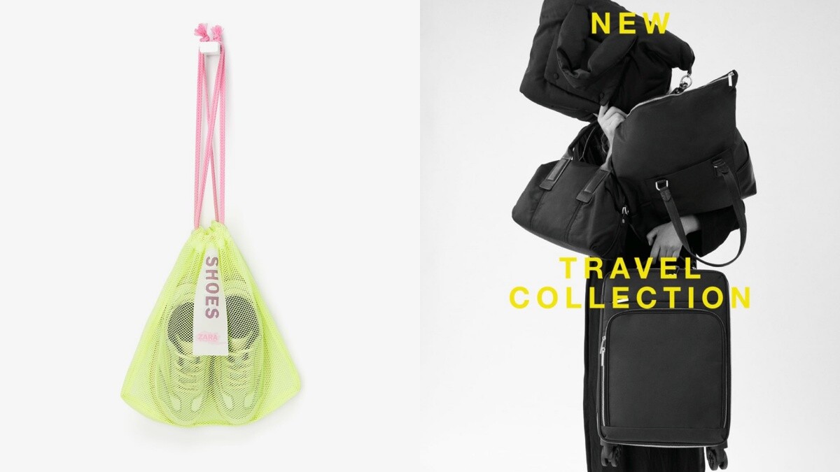 又多一個購買旅行配件的地方啦！西班牙快時尚品牌Zara正式搶攻旅遊市場！