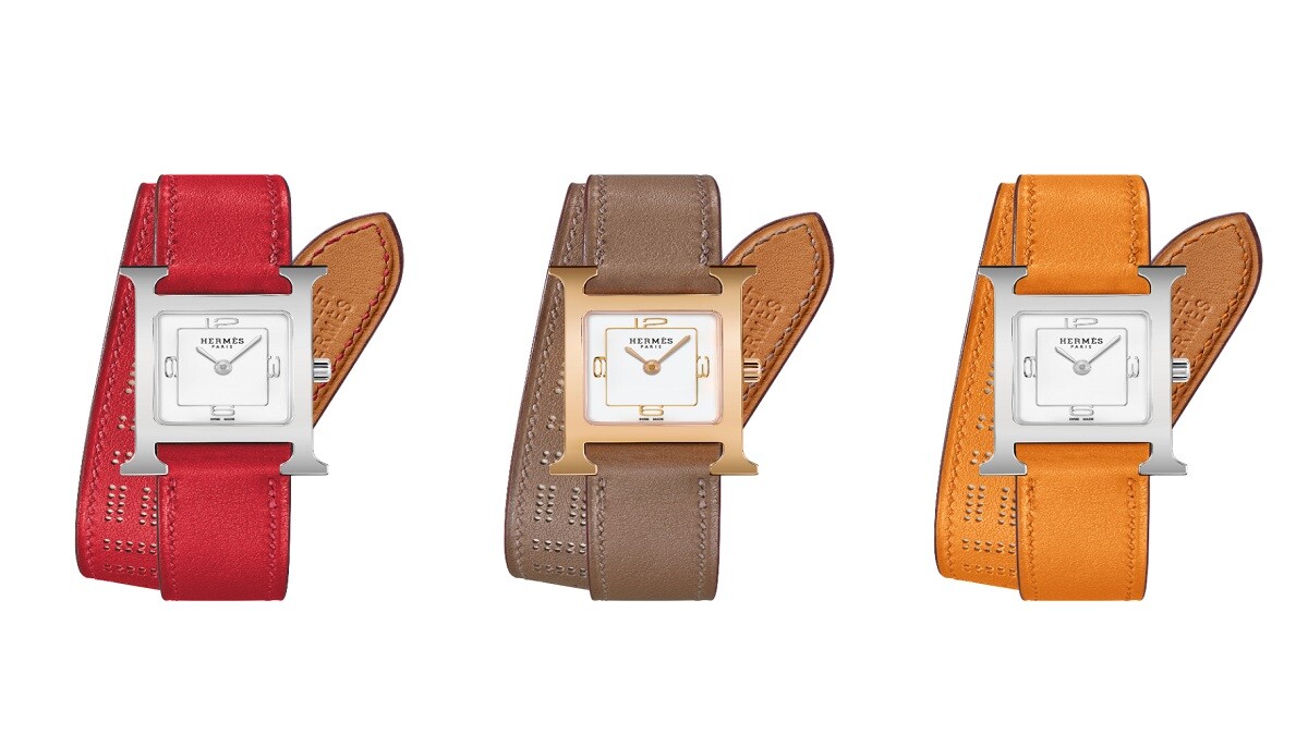 Hermes愛馬仕H Hour腕錶推出2019秋冬限定錶帶，鏤空細節超優雅！