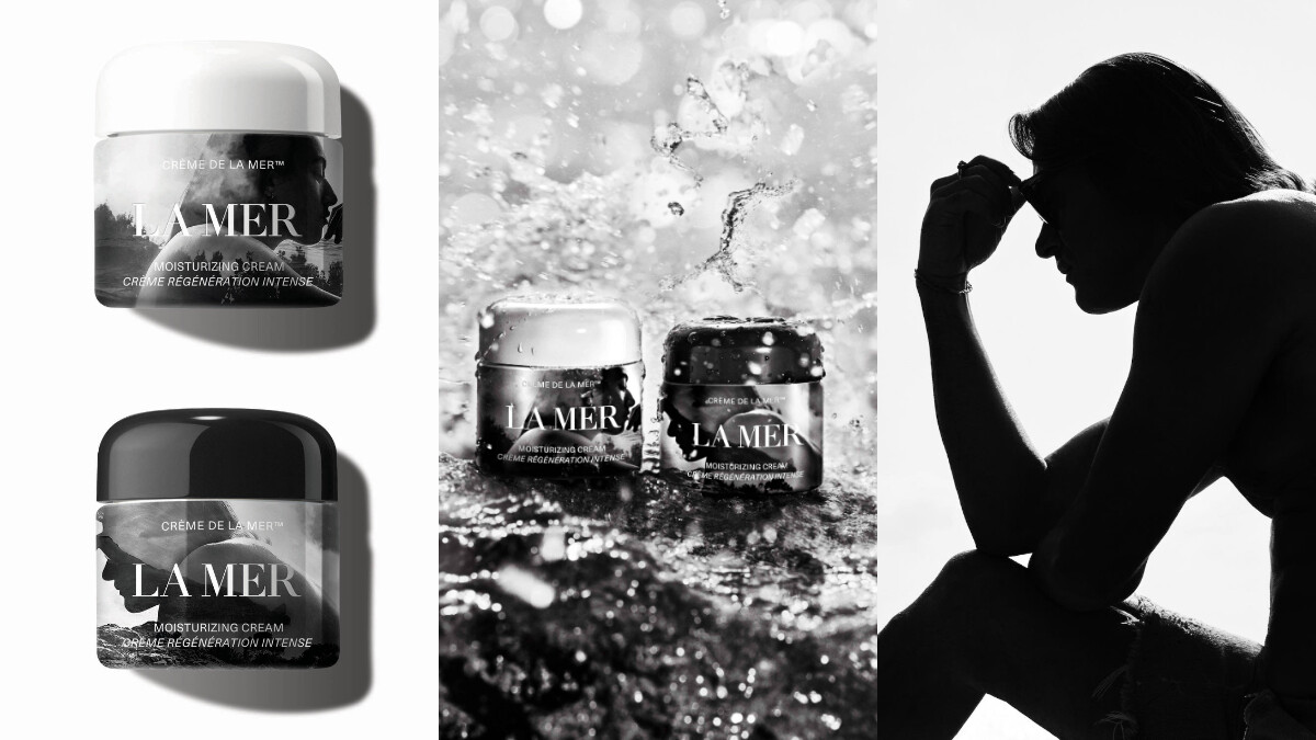 海洋拉娜最時髦前衛的經典乳霜，2019攜手Mario Sorrenti推出黑白攝影限量版