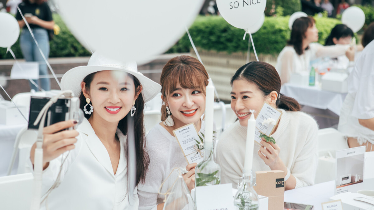 源自法國Diner en Blanc「2019台北國際白色野餐」11月2日時尚登場！