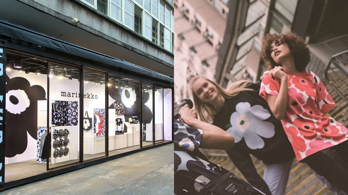 首度推出Kioski街頭系列！芬蘭國寶品牌Marimekko打造滿滿經典罌粟花的期間快閃店