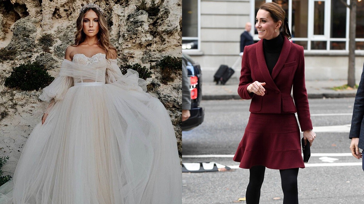 一個是女人此生夢幻婚紗、一個是凱特王妃的最愛！賈靜雯紅毯戰袍來頭可不小