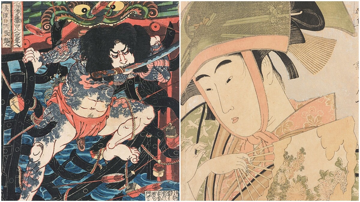 展現江戶時代風華的浮世繪，五大浮世繪師146件經典版畫作品將來台展出