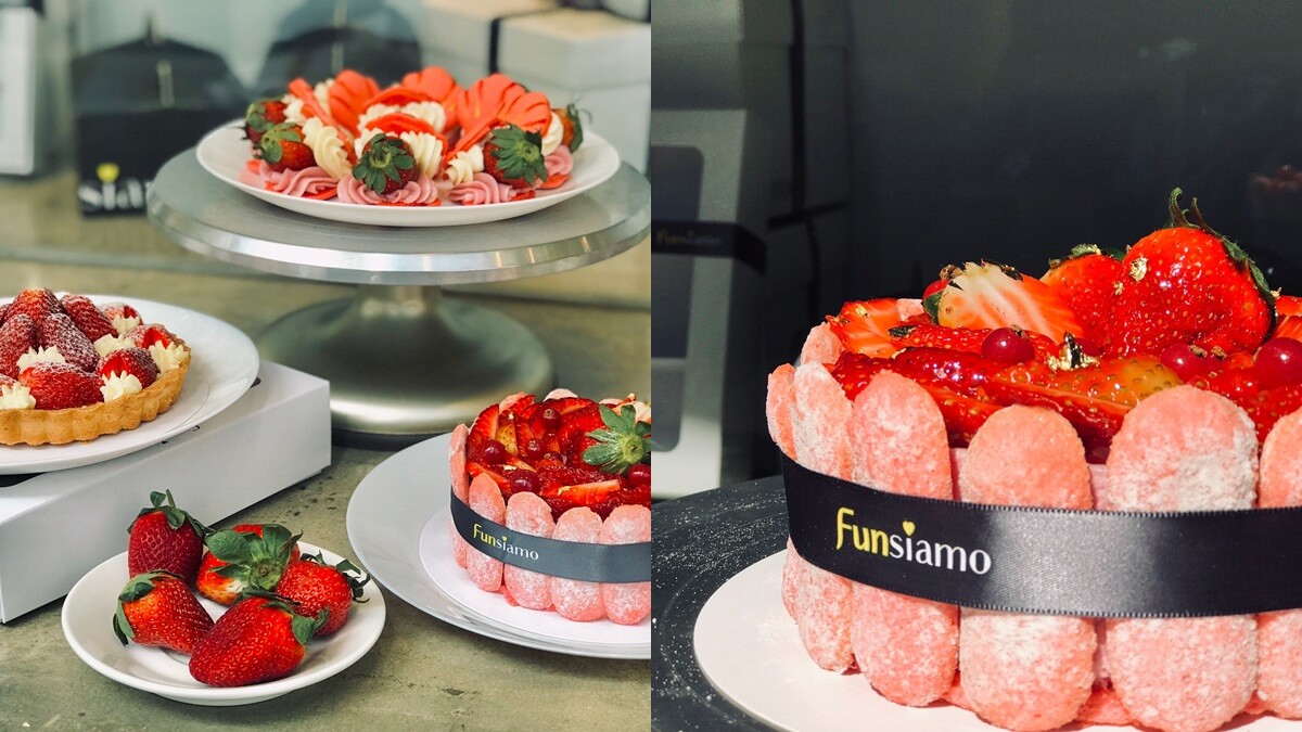 草莓控的天堂！Funsiamo推手作DIY「草莓甜點」系列，簡單美味讓大家第一次做甜點就上手