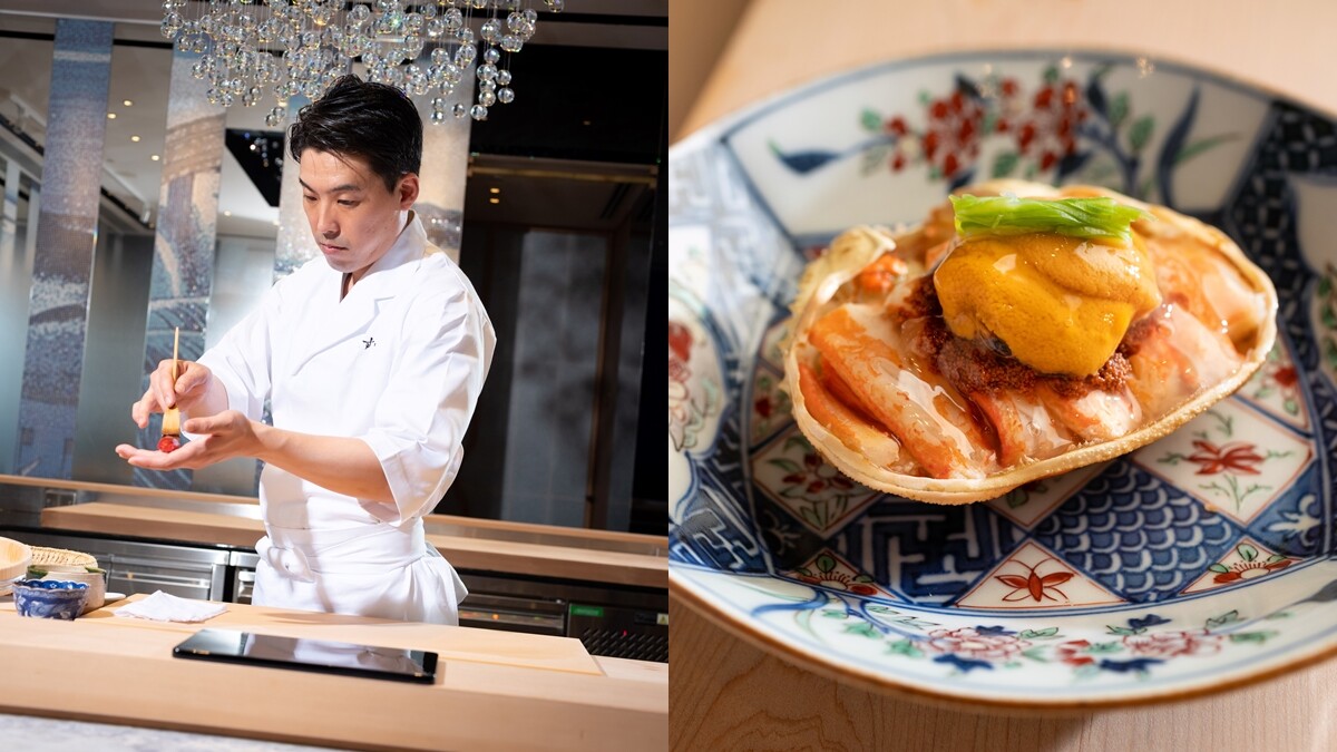 海膽香箱蟹、超美味鰹魚，東京二星餐廳鮨ます田，只有台北吃得到！
