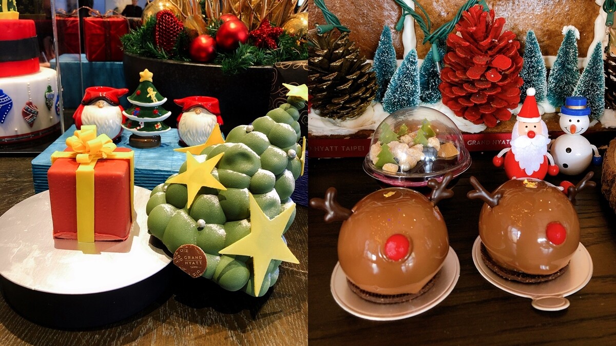 巧克力聖誕樹不只會旋轉，更藏了一個「禮物盒」！君悅酒店推35款超狂甜點，螞蟻人絕對失心瘋