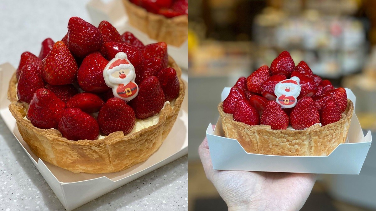 只有8天！PABLO推出「豪華版草莓派對聖誕起司塔」，超狂撲滿22顆草莓太誘人