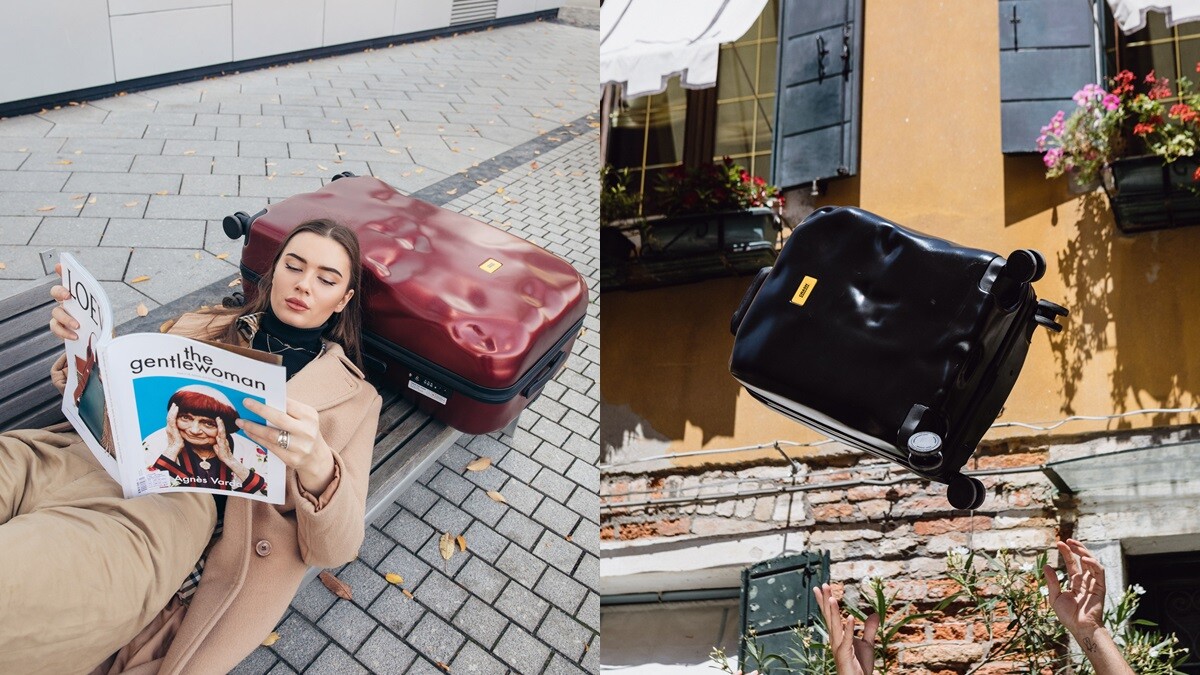 外型特殊、售價合理…來自義大利的行李箱Crash Baggage，3大原因告訴你它在紅什麼