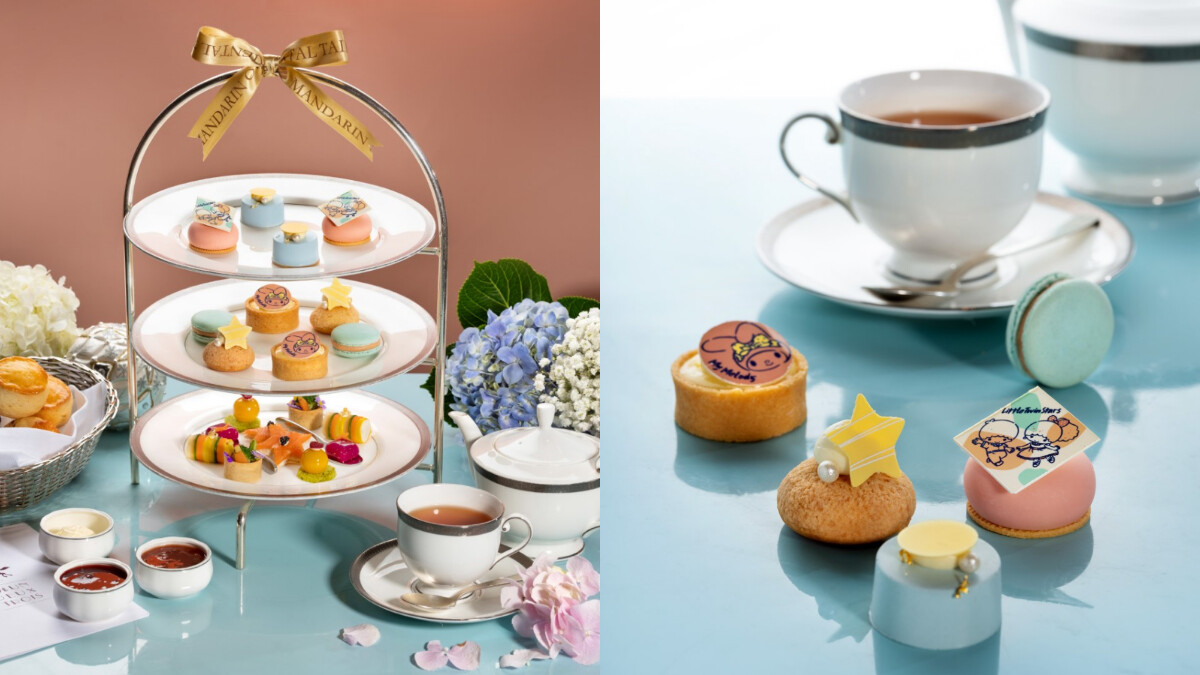 最萌的貴婦下午茶在這！台北文華東方酒店與三麗鷗首度合作，打造美樂蒂、雙子星KiKi & LaLa超可愛甜點
