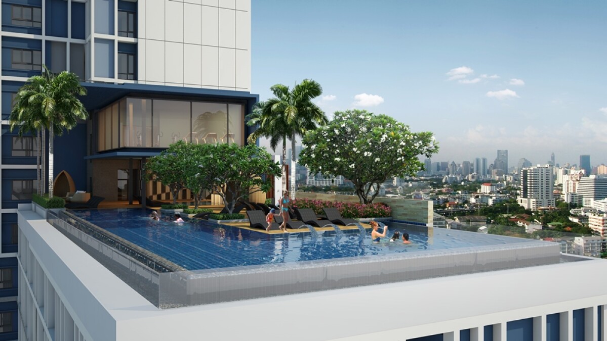 【曼谷飯店】18層樓高無邊際泳池Sindhorn Midtown能賞無敵夜景，5分鐘走到水門市場、四面佛