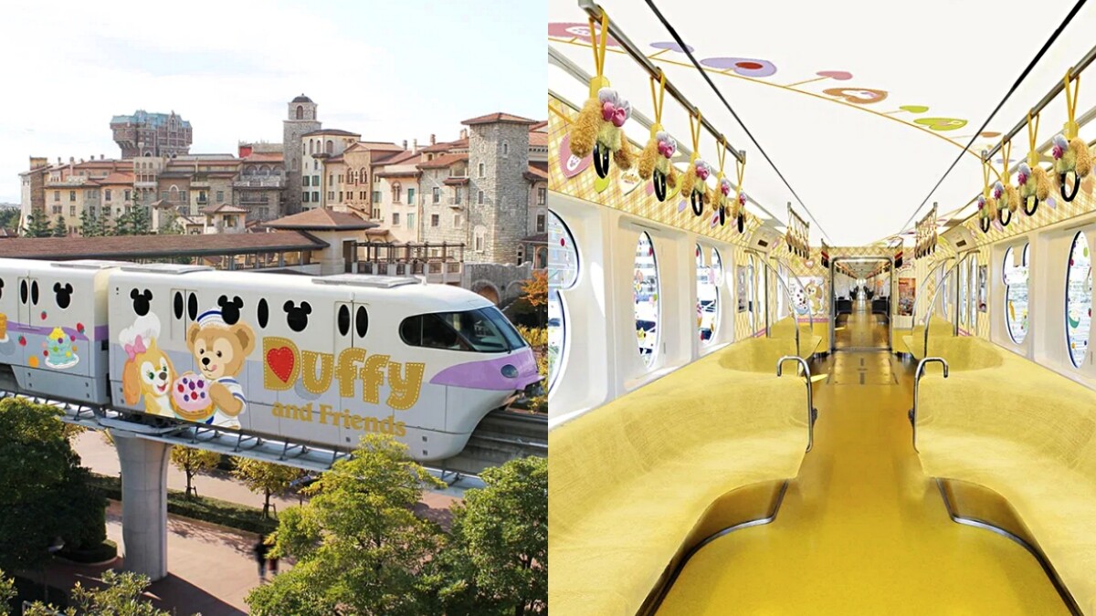 【2020東京迪士尼】「達菲與好友彩繪列車」限時4個月啟航！Cookie Ann垂耳把手、亮黃色內裝太可愛
