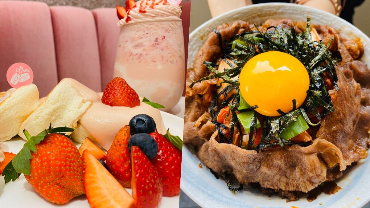 草莓控的最愛！福岡人氣鬆餅Café del SOL推出草莓舒芙蕾鬆餅，還有必吃和牛丼飯
