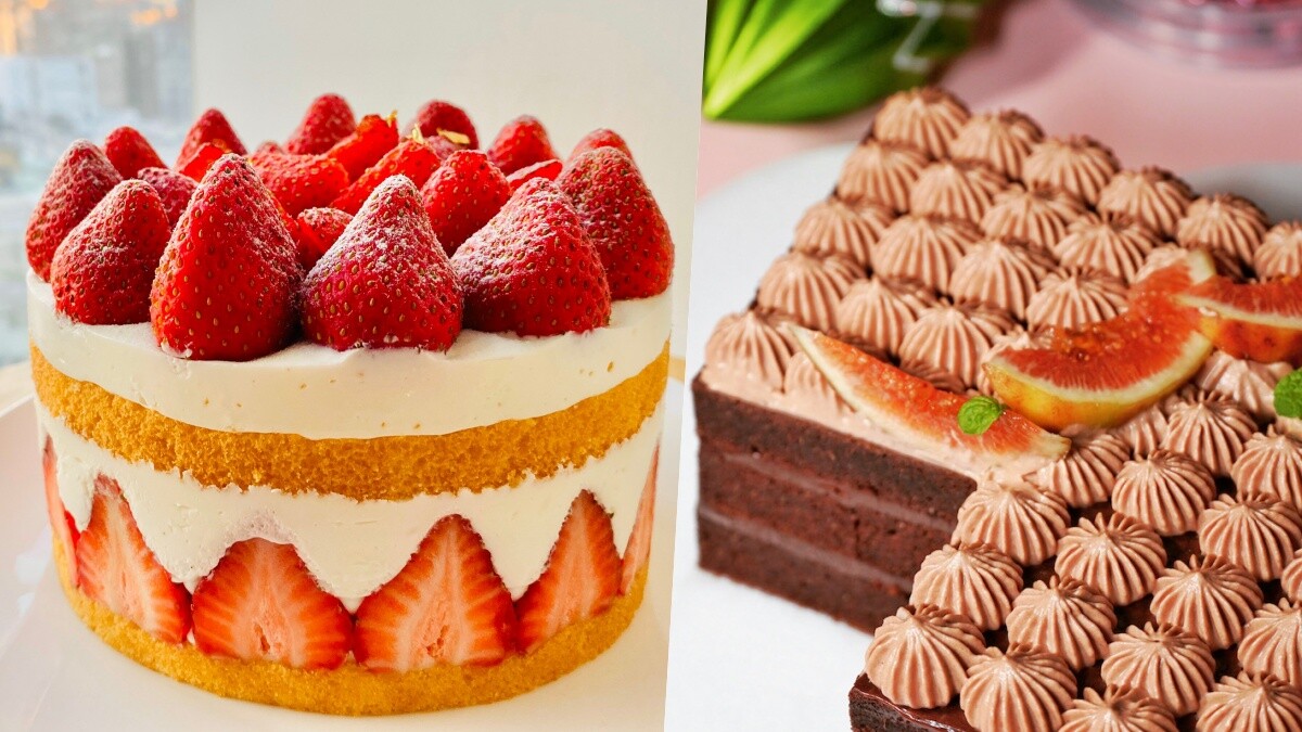 草莓控尖叫！微甜室推冬季限定「草莓優格蛋糕」35顆以上滿滿草莓，還有阿華田巧克力蛋糕